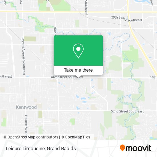 Leisure Limousine map