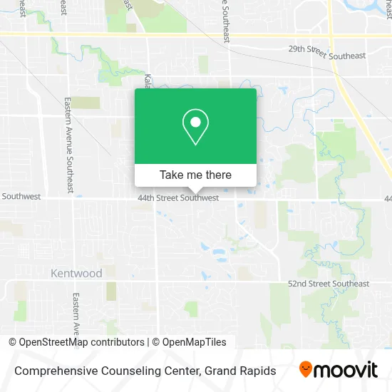 Comprehensive Counseling Center map