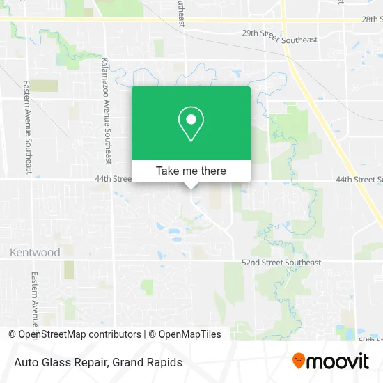 Auto Glass Repair map