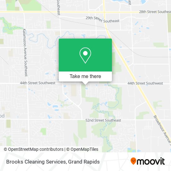 Brooks Cleaning Services map
