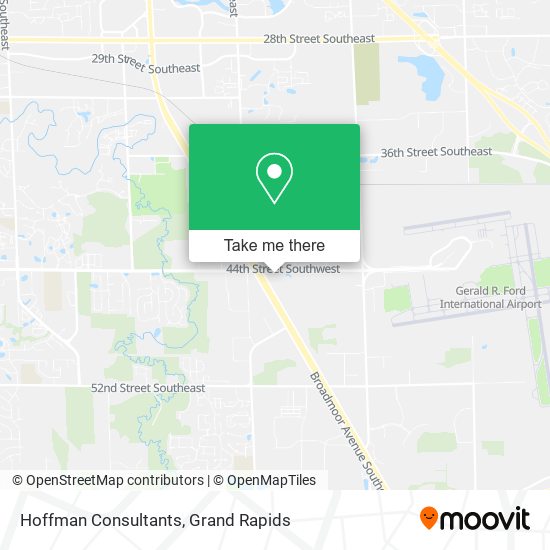 Hoffman Consultants map