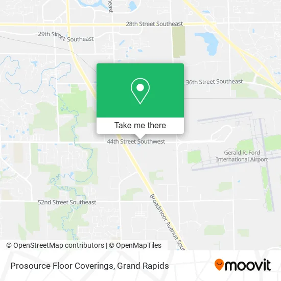 Prosource Floor Coverings map