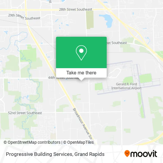 Progressive Building Services map