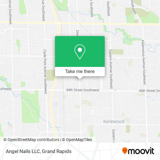 Angel Nails LLC map