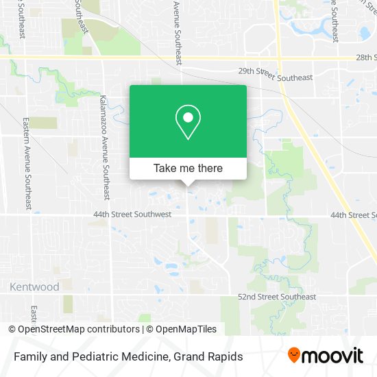 Family and Pediatric Medicine map