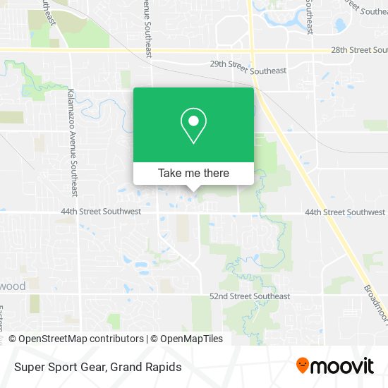 Mapa de Super Sport Gear