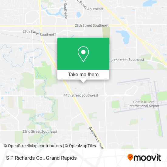 S P Richards Co. map