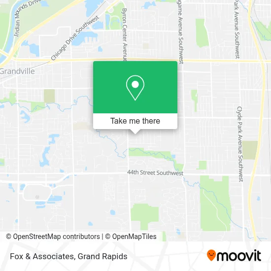 Fox & Associates map