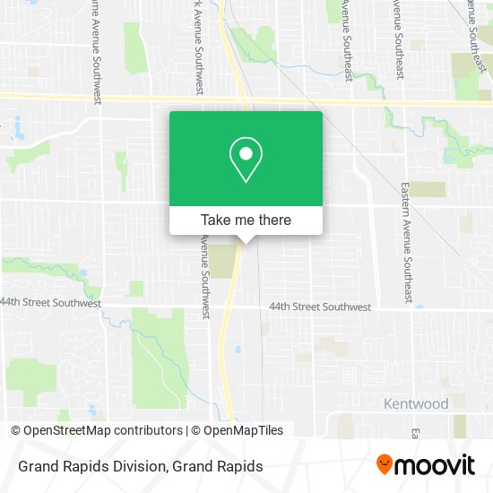 Grand Rapids Division map