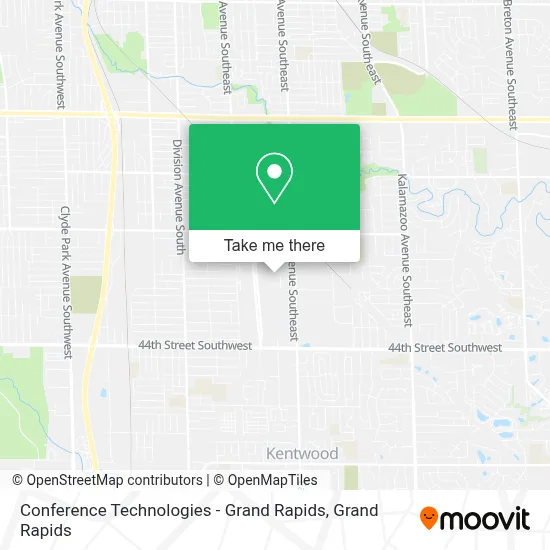 Conference Technologies - Grand Rapids map