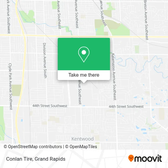 Conlan Tire map