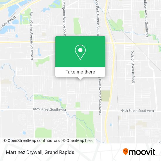 Mapa de Martinez Drywall