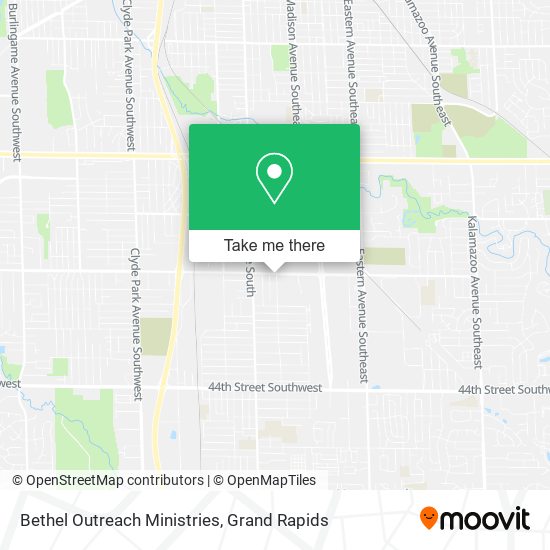 Mapa de Bethel Outreach Ministries