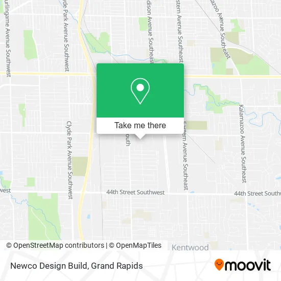 Newco Design Build map