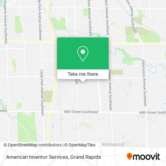 American Inventor Services map