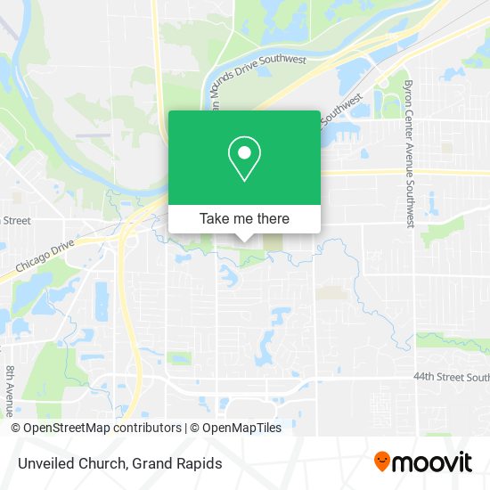 Mapa de Unveiled Church