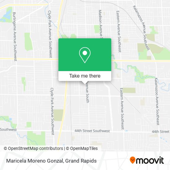Maricela Moreno Gonzal map