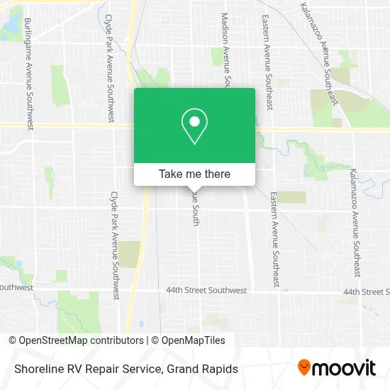 Shoreline RV Repair Service map