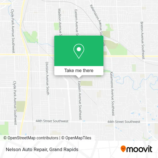 Nelson Auto Repair map