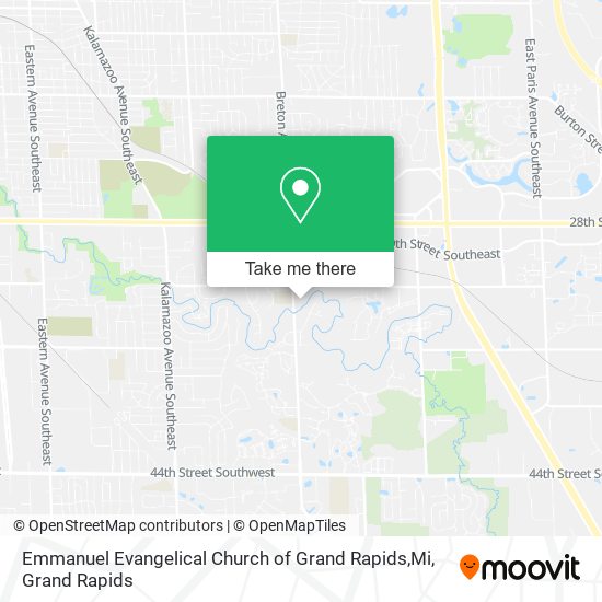 Emmanuel Evangelical Church of Grand Rapids,Mi map