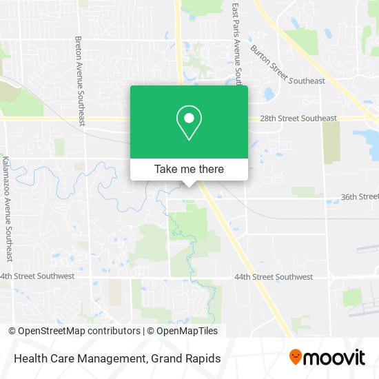 Health Care Management map