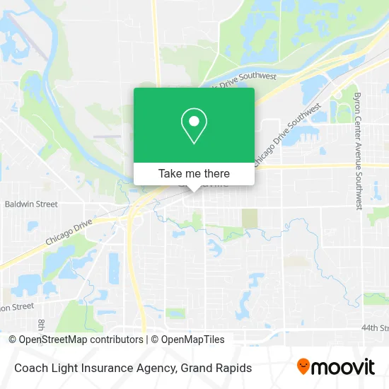 Coach Light Insurance Agency map