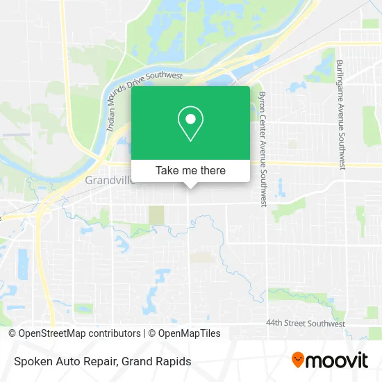 Spoken Auto Repair map