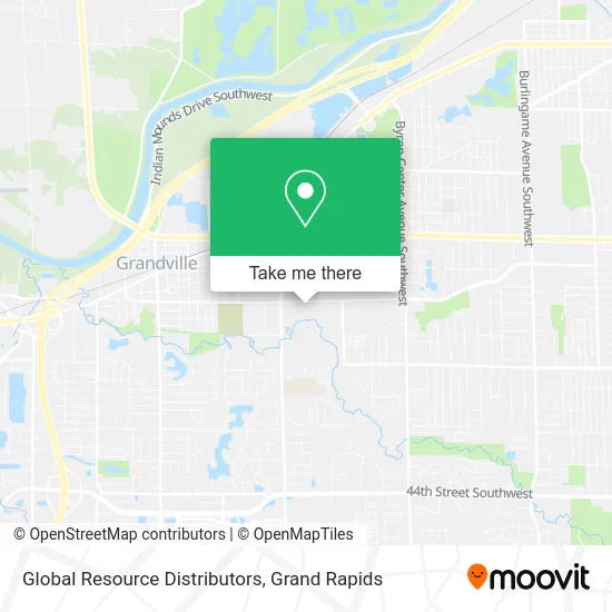 Global Resource Distributors map