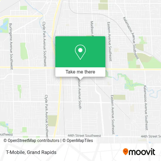 T-Mobile map