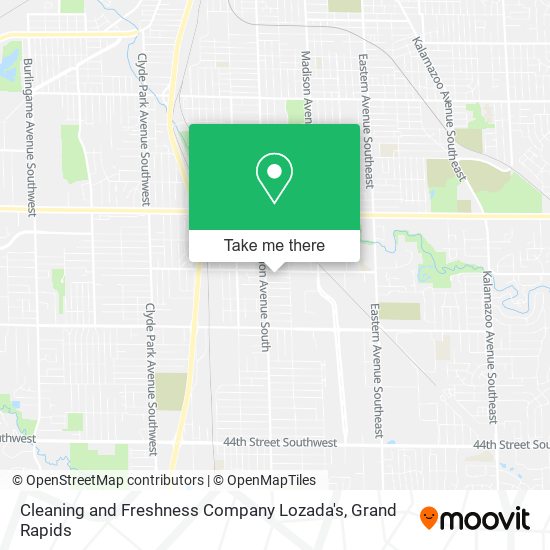 Mapa de Cleaning and Freshness Company Lozada's