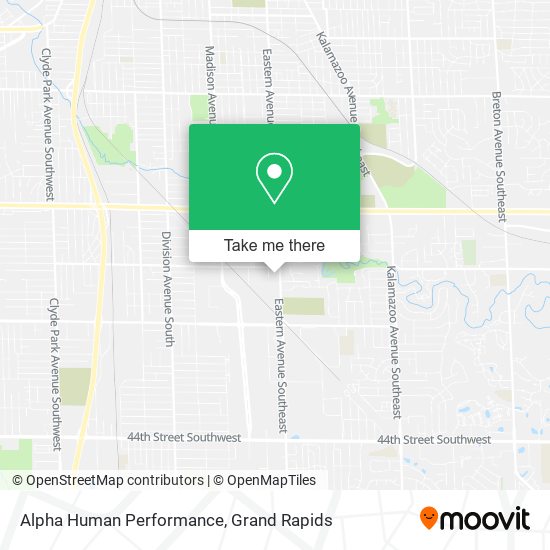 Mapa de Alpha Human Performance