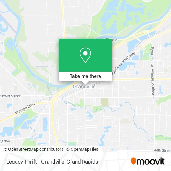Legacy Thrift - Grandville map