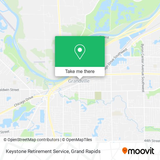 Keystone Retirement Service map
