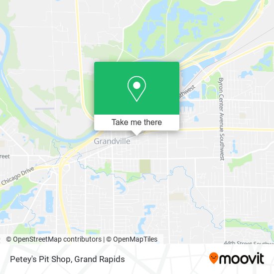 Mapa de Petey's Pit Shop