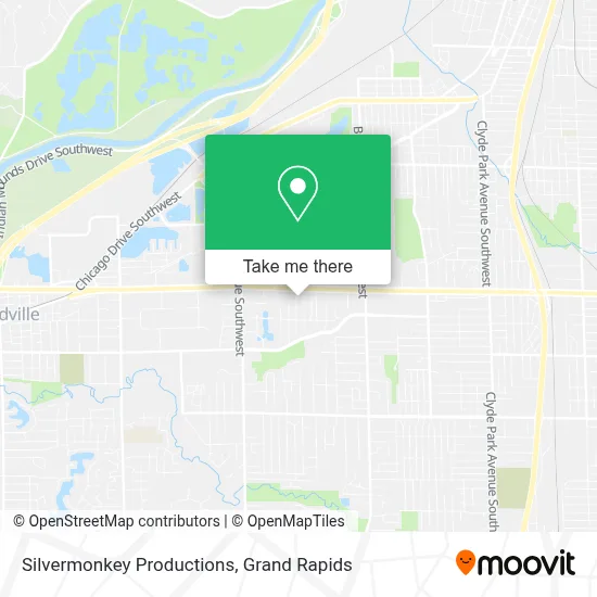 Silvermonkey Productions map