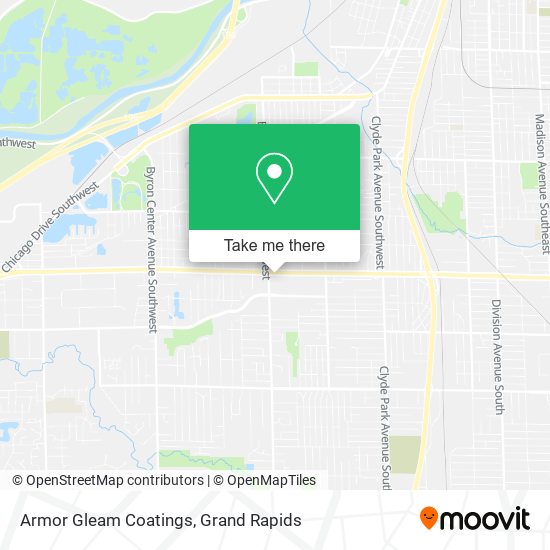 Mapa de Armor Gleam Coatings