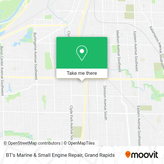 BT's Marine & Small Engine Repair map