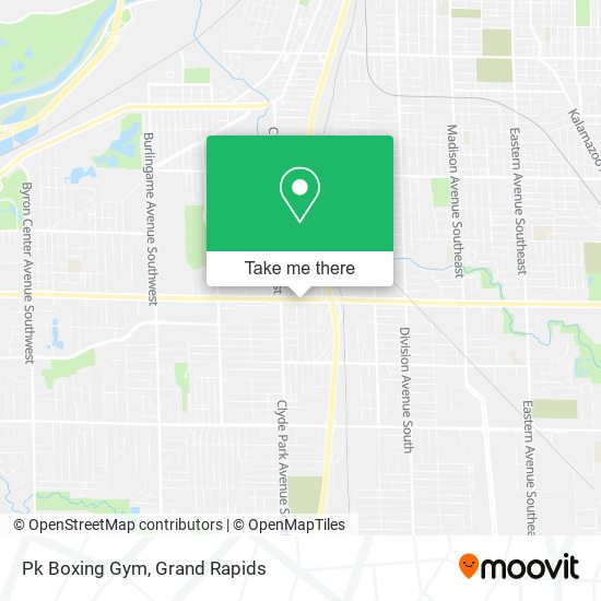 Pk Boxing Gym map