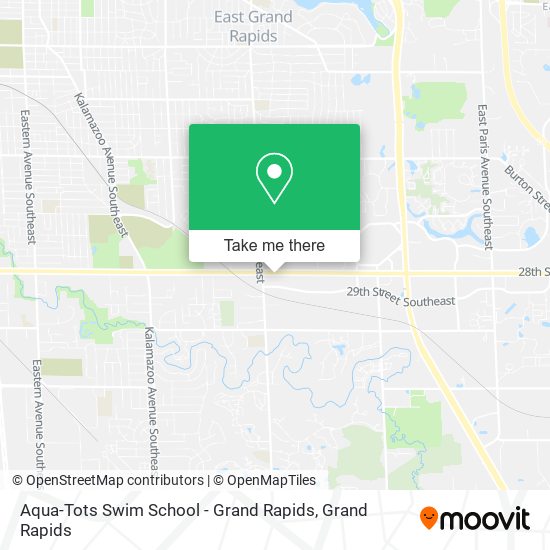 Mapa de Aqua-Tots Swim School - Grand Rapids