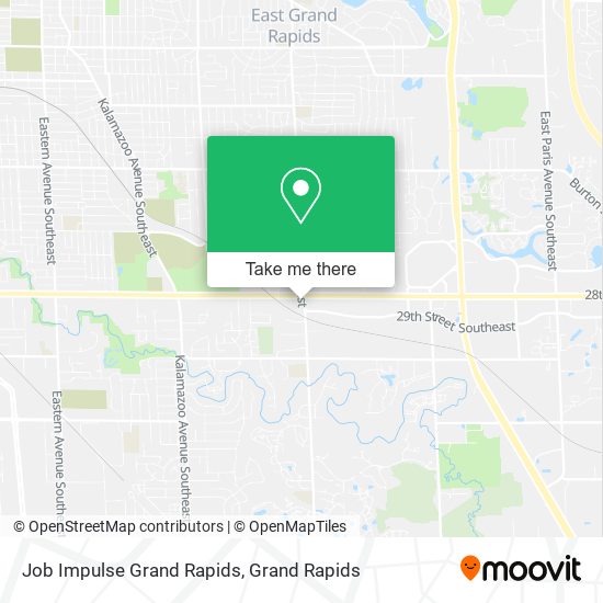 Job Impulse Grand Rapids map