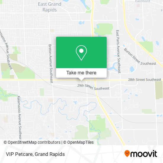 VIP Petcare map