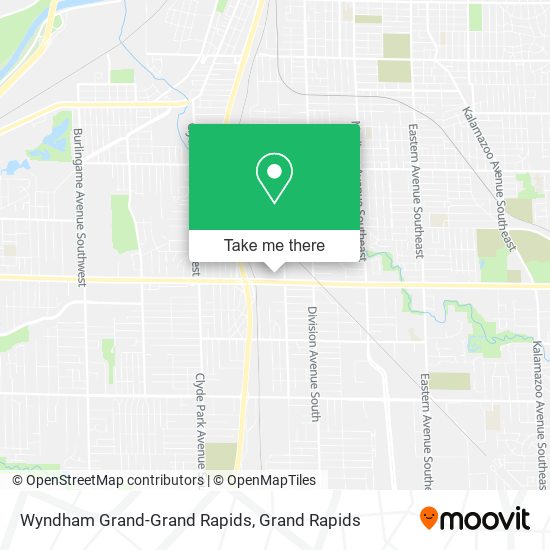 Mapa de Wyndham Grand-Grand Rapids