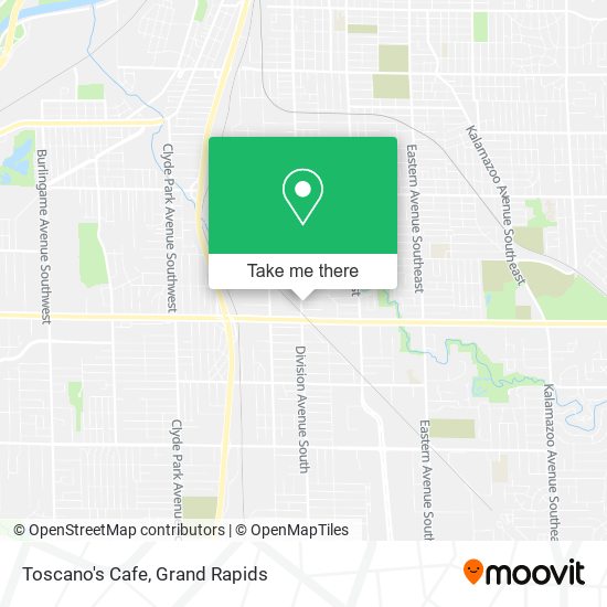 Mapa de Toscano's Cafe