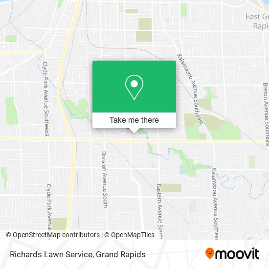 Richards Lawn Service map