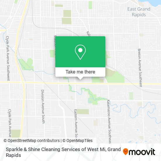 Mapa de Sparkle & Shine Cleaning Services of West Mi