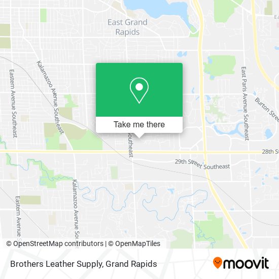 Brothers Leather Supply map