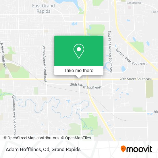 Mapa de Adam Hoffhines, Od