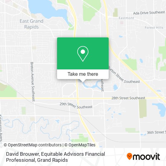 David Brouwer, Equitable Advisors Financial Professional map