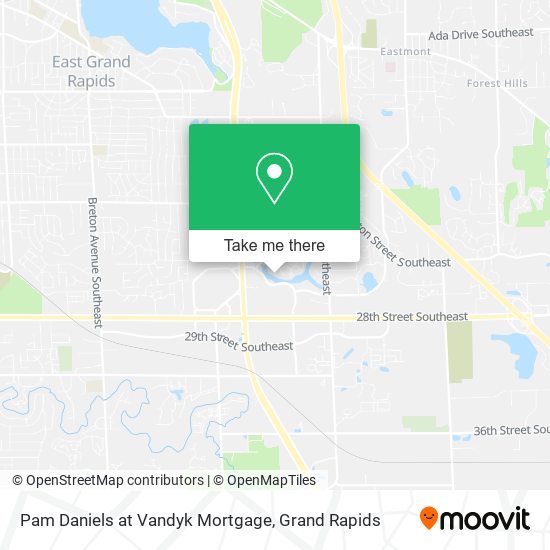 Mapa de Pam Daniels at Vandyk Mortgage