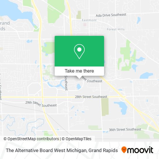 Mapa de The Alternative Board West Michigan